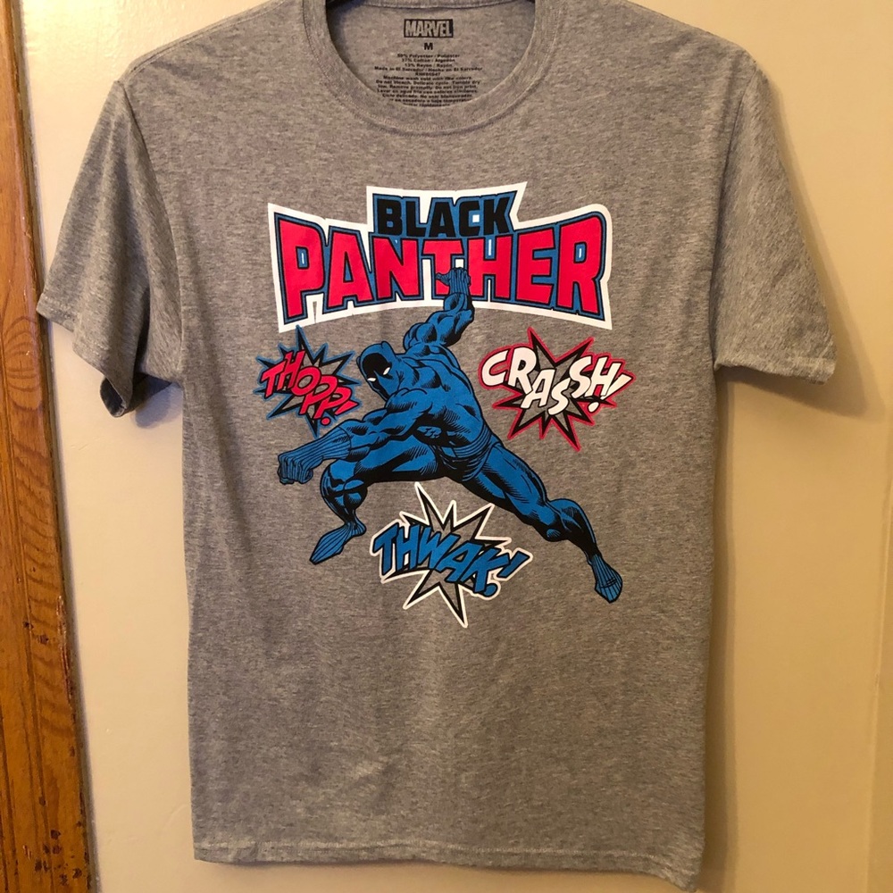 Black Panther Marvel T-shirt‎